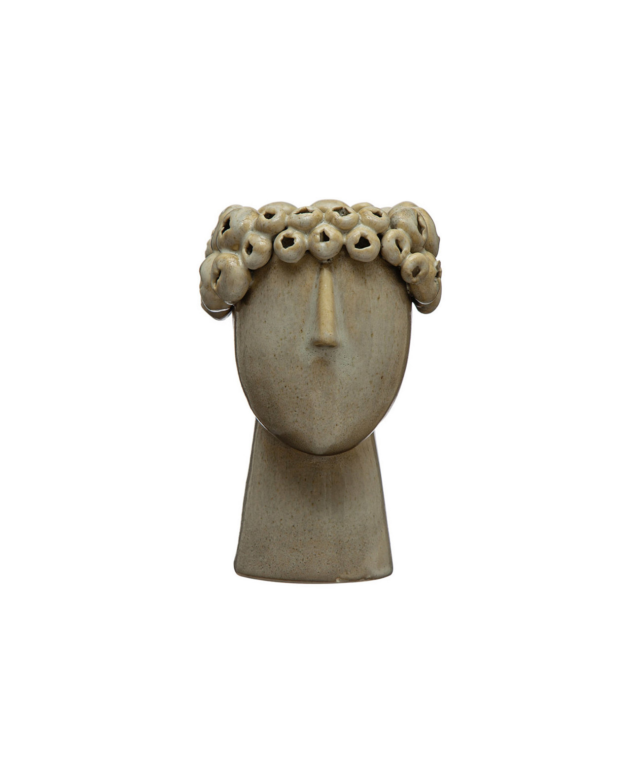 Stoneware Head Planter Storied Home