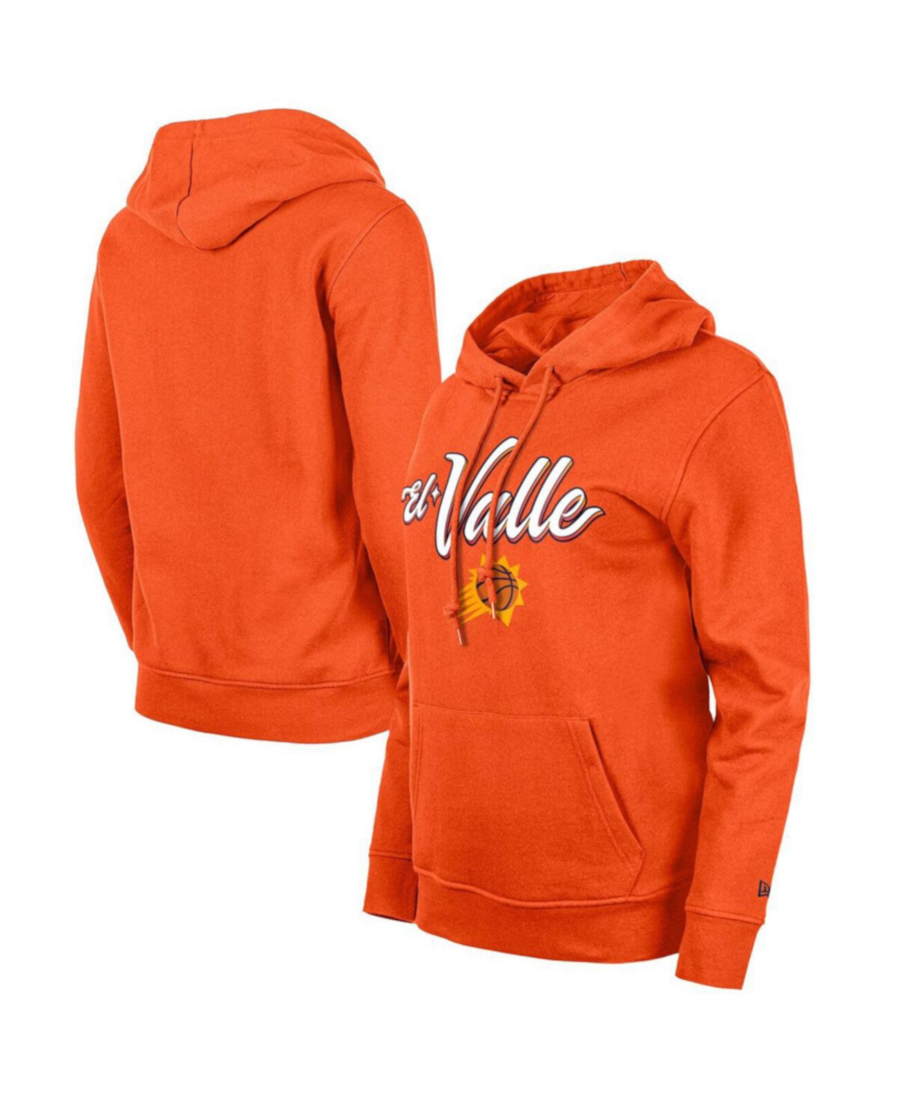 Женский пуловер с капюшоном Orange Phoenix Suns 2023/24 City Edition New Era