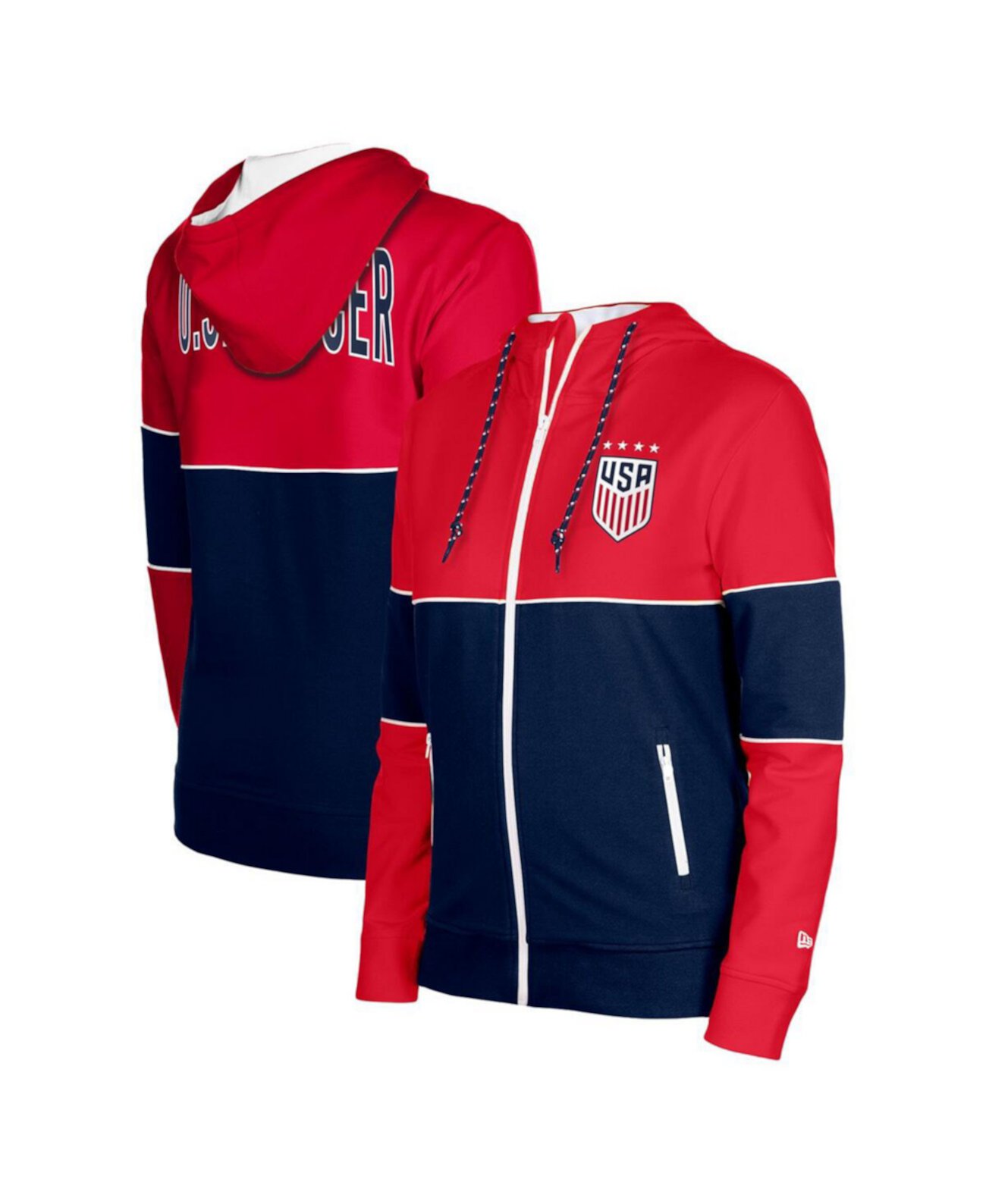 Женская Куртка New Era USWNT Active Stretch Fleece с Полной Молнией New Era