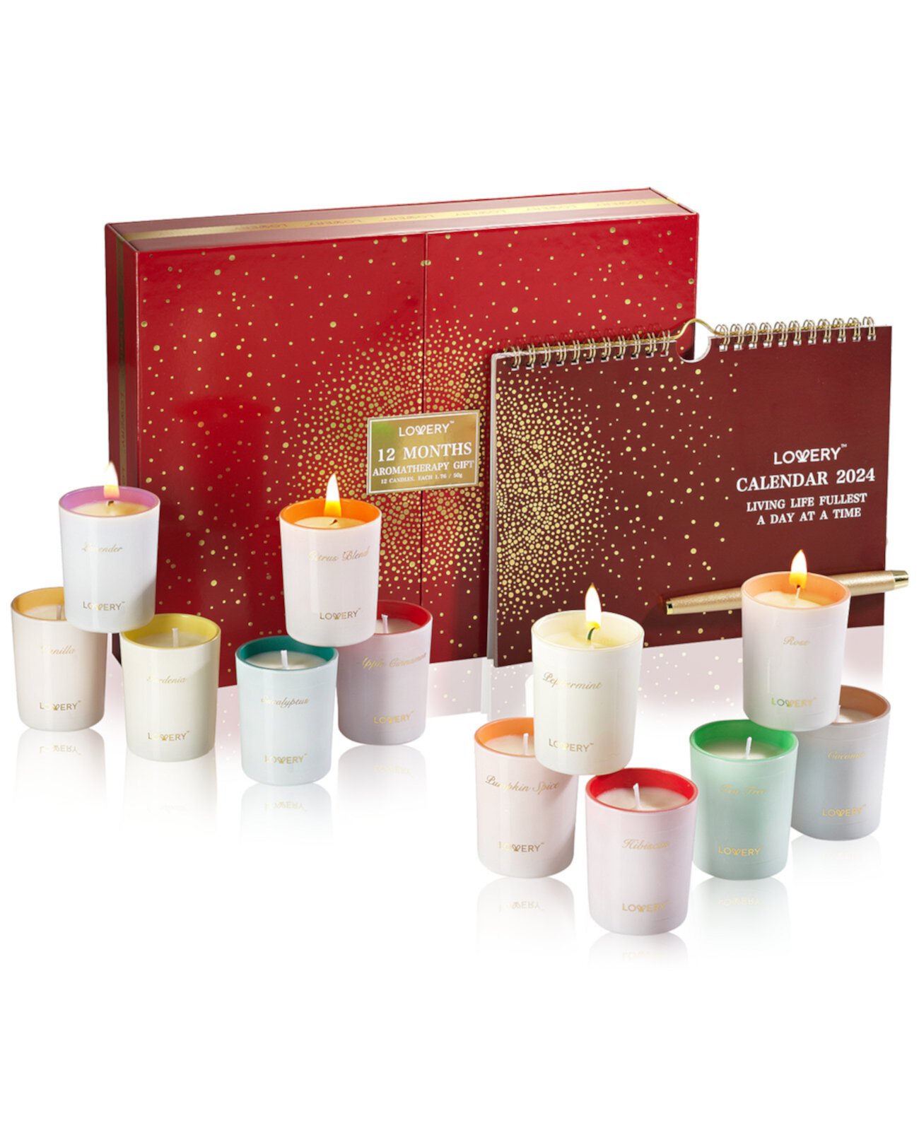14-Pc. Candle Gift Set Lovery