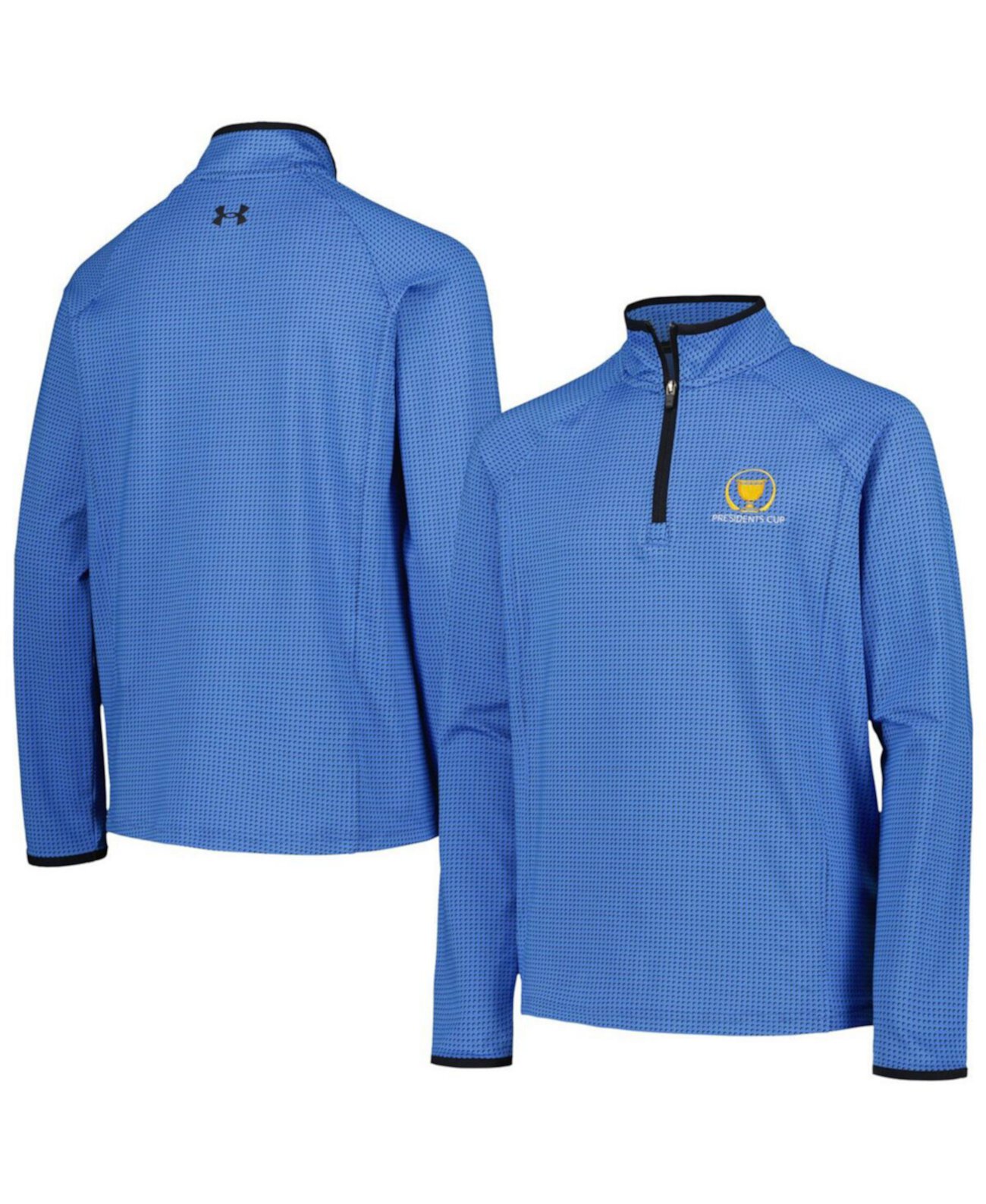 Повседневная Куртка Для Мальчиков Under Armour 2024 Presidents Cup Tee To Green Half Moons Raglan Quarter-Zip Pullover Under Armour