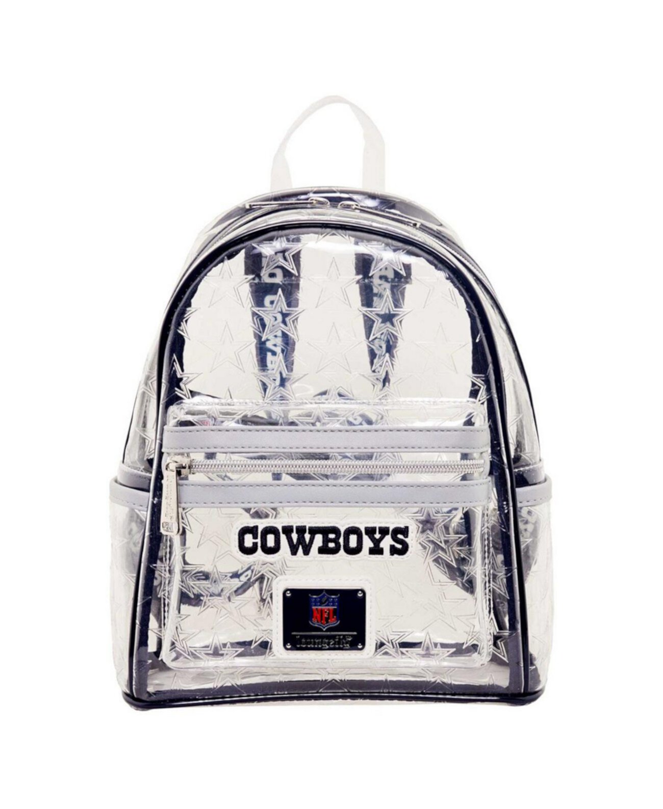 Мужской и женский прозрачный мини-рюкзак Dallas Cowboys Loungefly