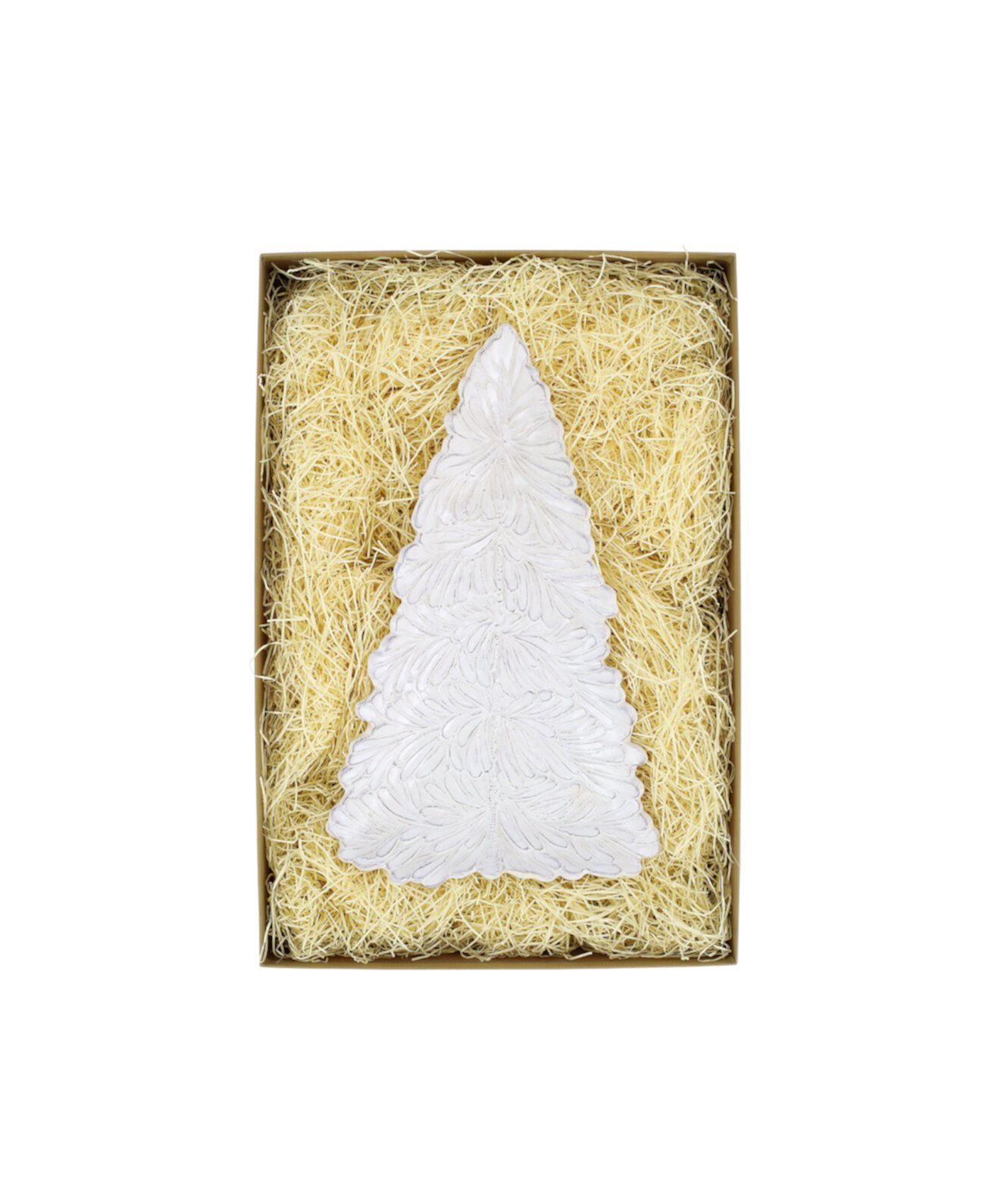 Lastra Holiday Figural Tree Small Platter VIETRI