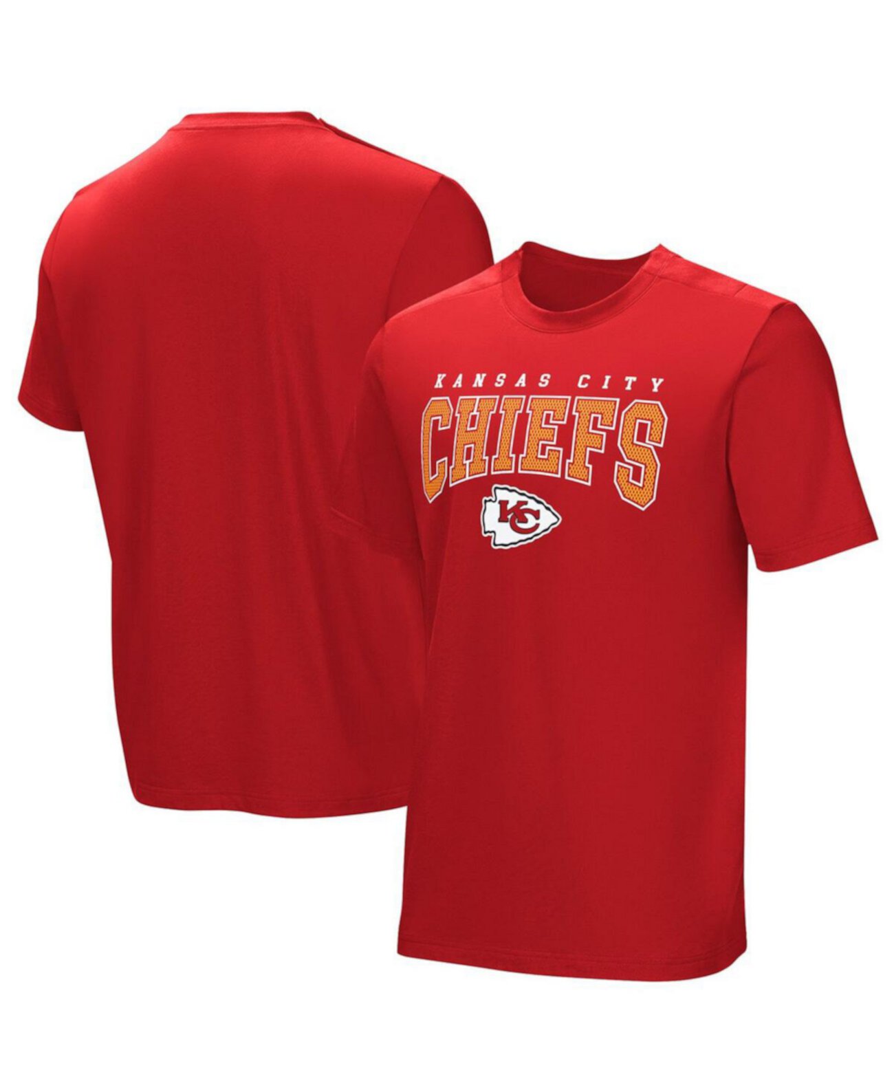 Мужская красная адаптивная футболка Kansas City Chiefs Home Team NFL
