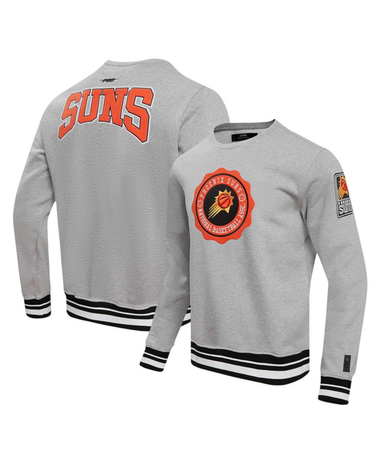 Мужской Пуловер Pro Standard Phoenix Suns Crest Emblem Pro Standard