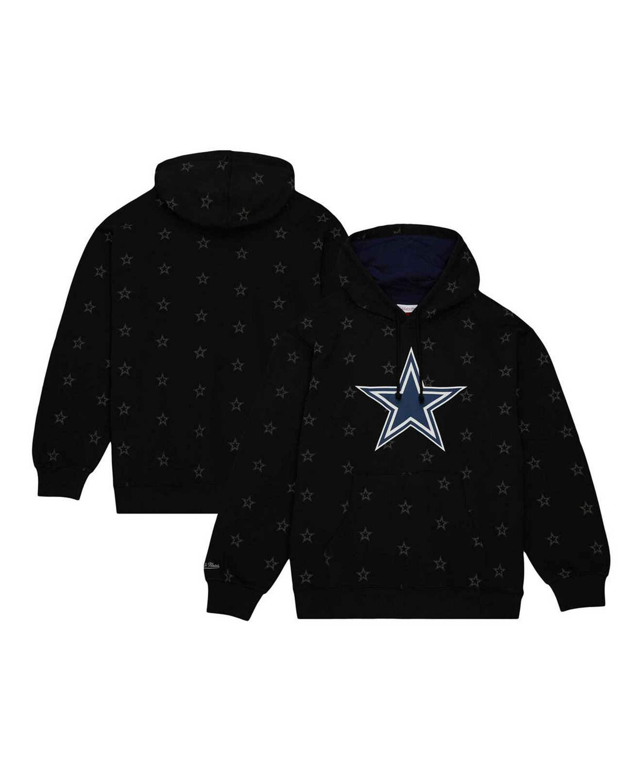 Мужской Пуловер Mitchell & Ness Dallas Cowboys Allover Print Mitchell & Ness