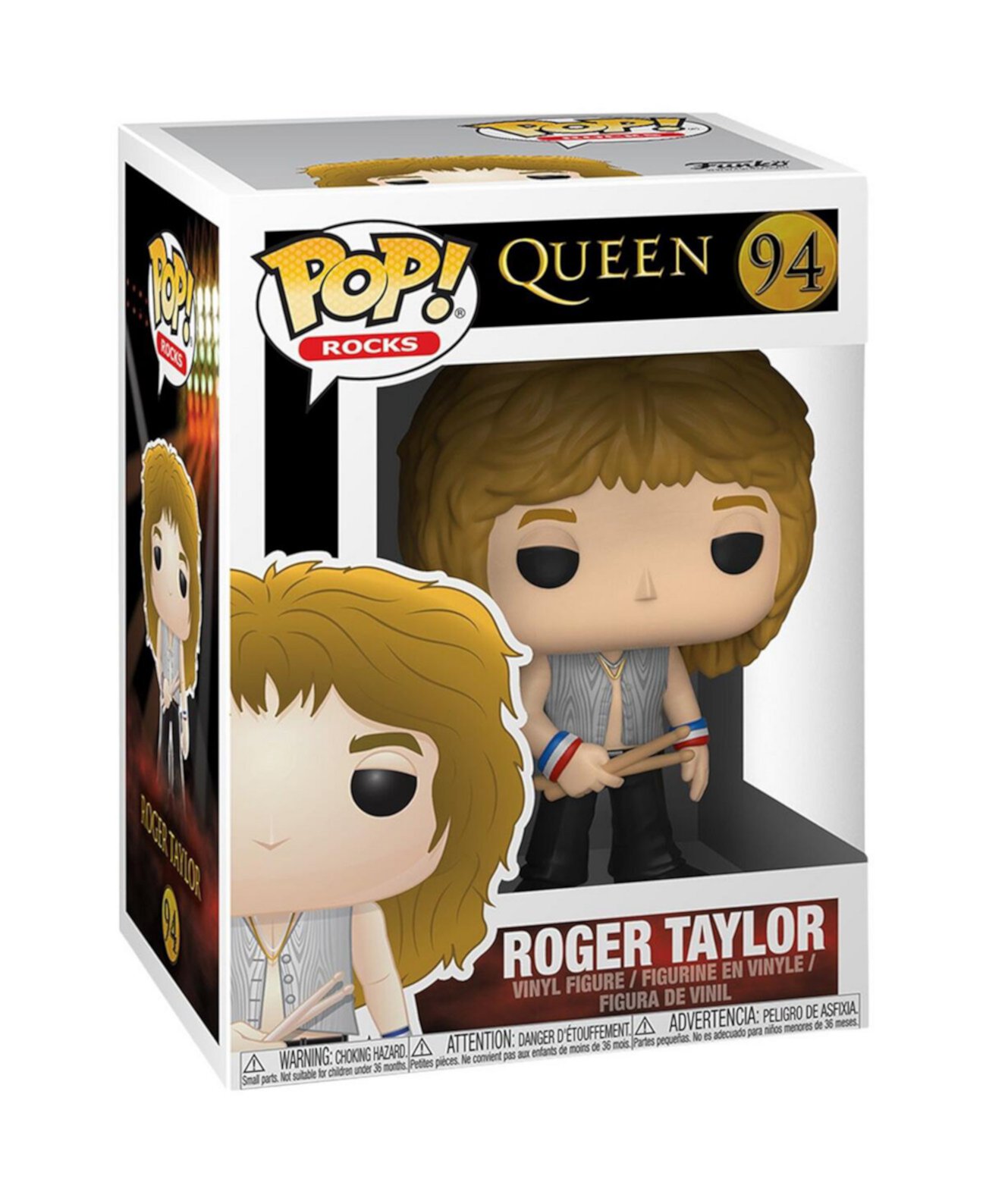 Виниловая фигурка Queen Roger Taylor Pop Rocks Funko
