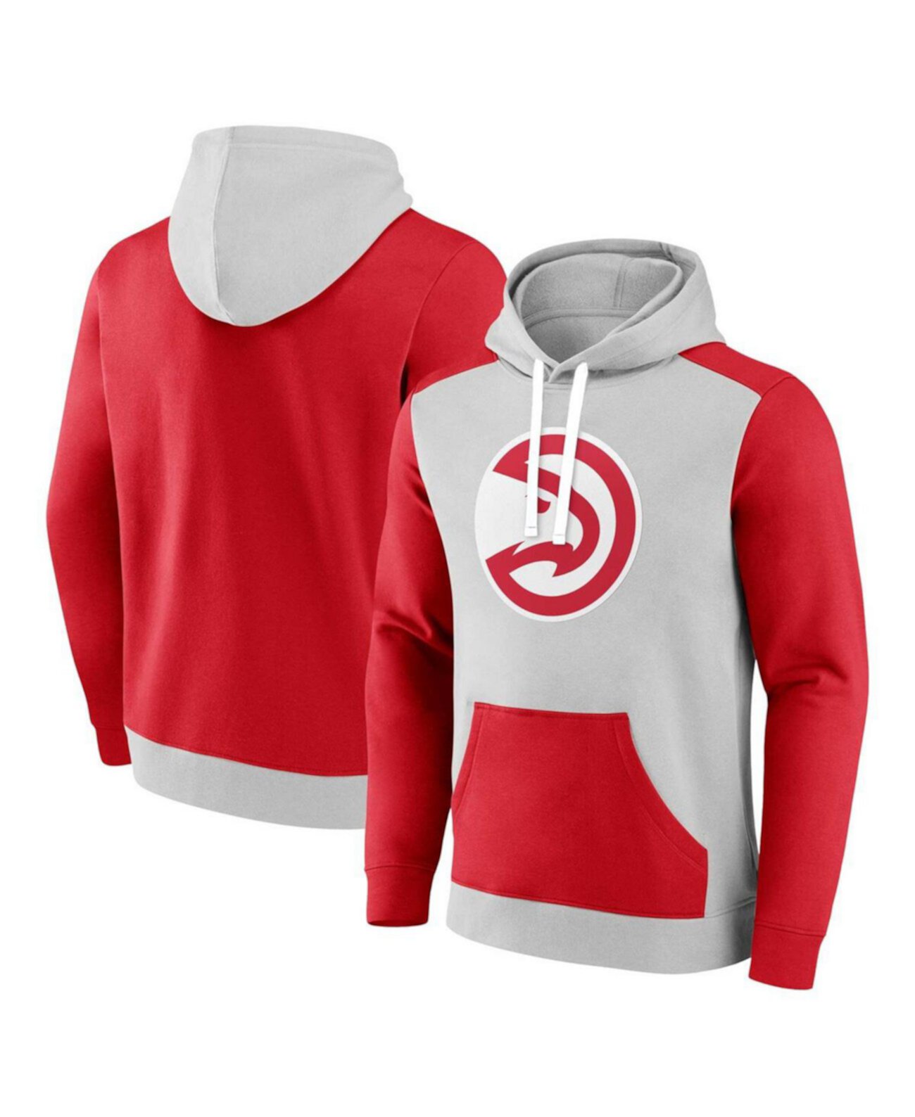 Мужское Худи Fanatics Primary Arctic Atlanta Hawks Fanatics