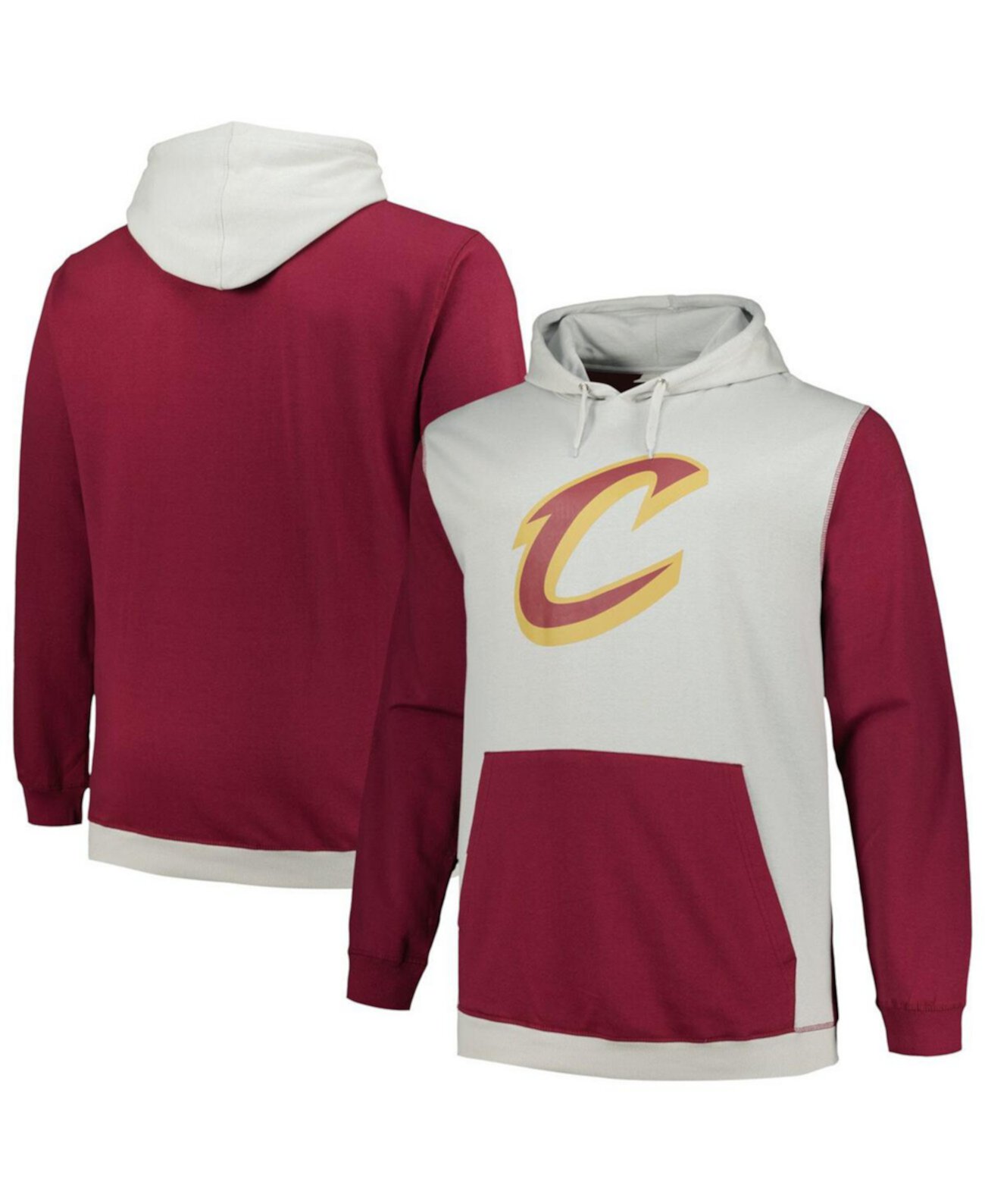 Мужское Худи Fanatics Cleveland Cavaliers Big and Tall Primary Arctic Fanatics