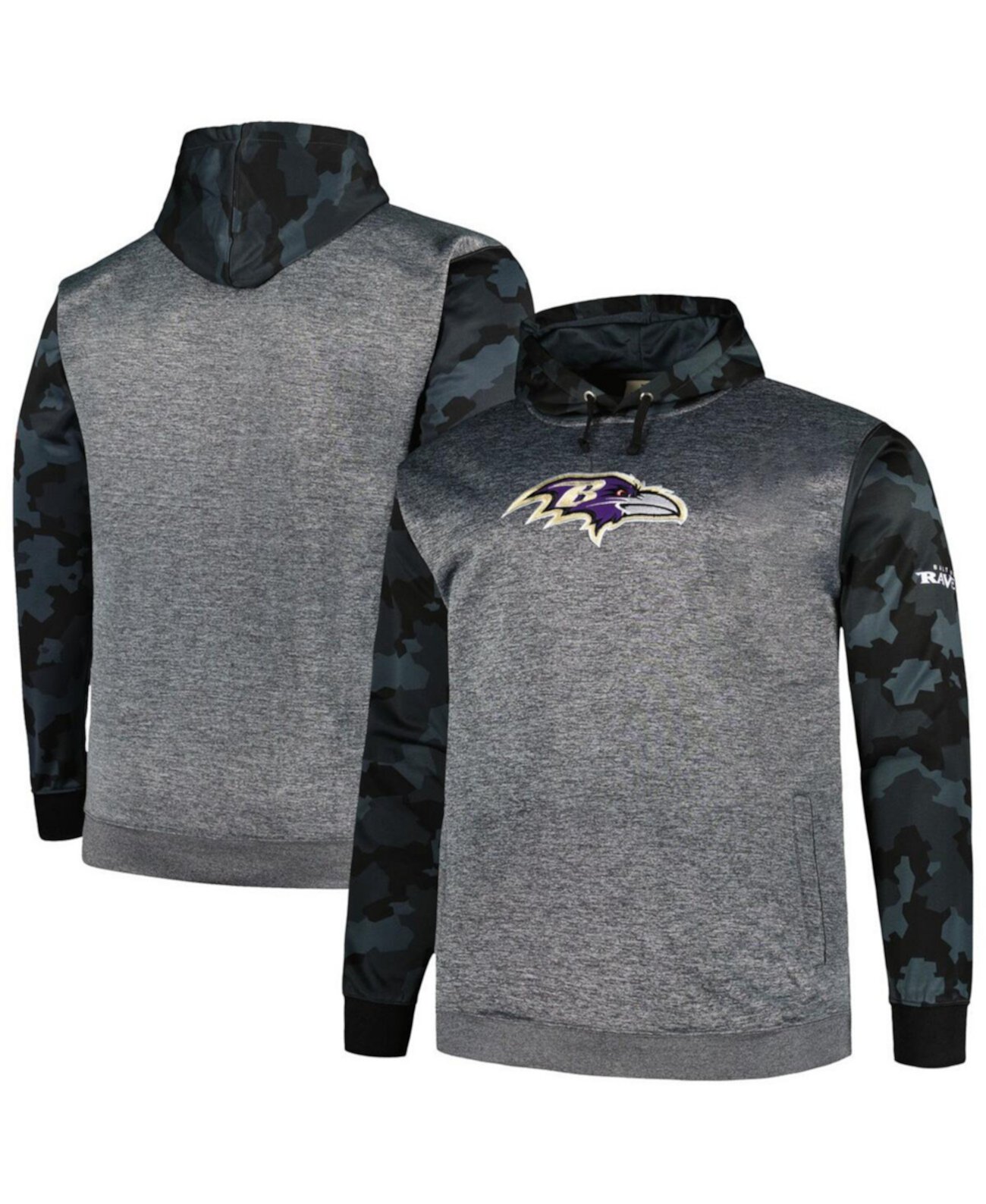 Мужское Худи Fanatics Baltimore Ravens Камуфляжное Fanatics