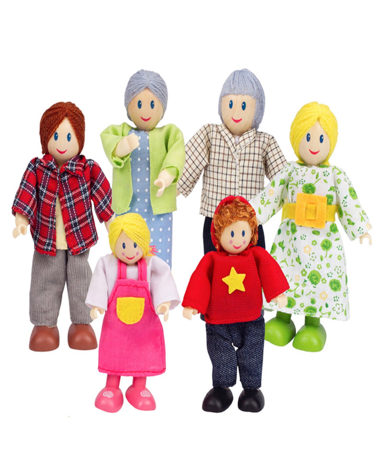 Набор кавказских кукольных домиков «Счастливая семья» Hape
