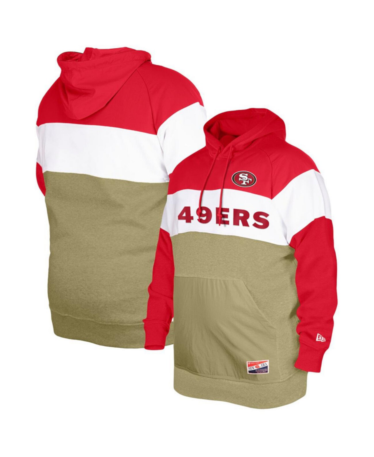 Мужской Пуловер New Era San Francisco 49ers Colorblock New Era