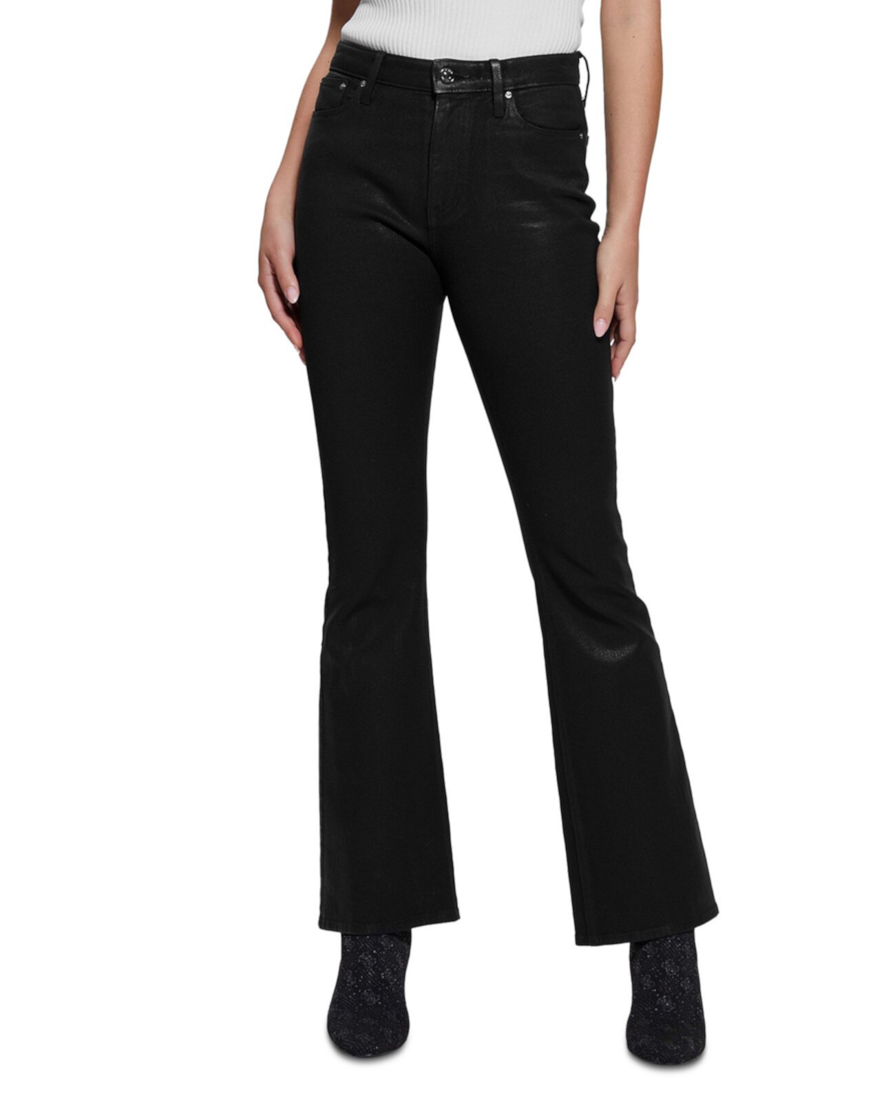 Женские Джинсы bootcut GUESS Sexy High-Rise Flare-Leg GUESS