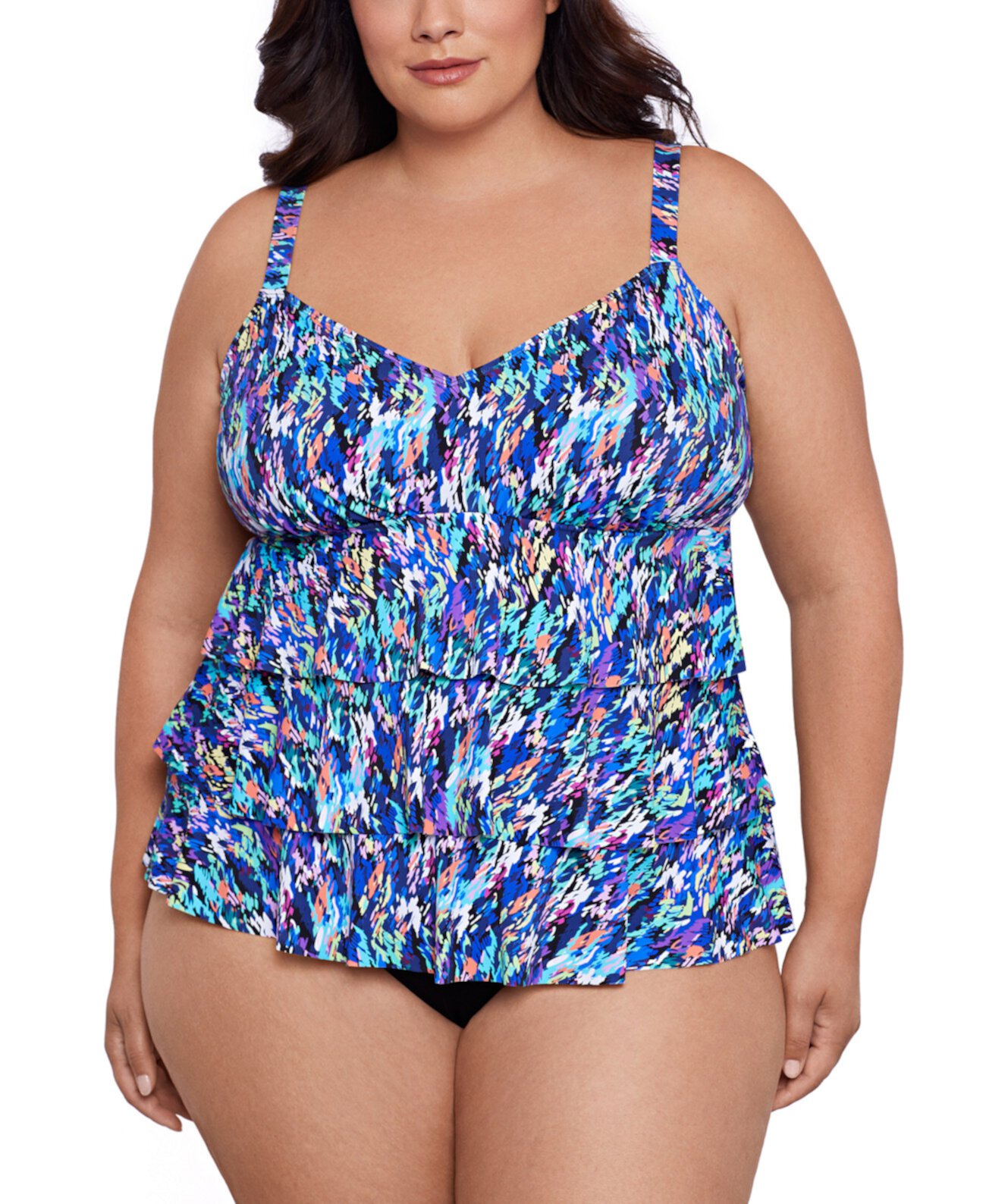 Женский Слитный Купальник Swim Solutions Plus Size Swim Solutions