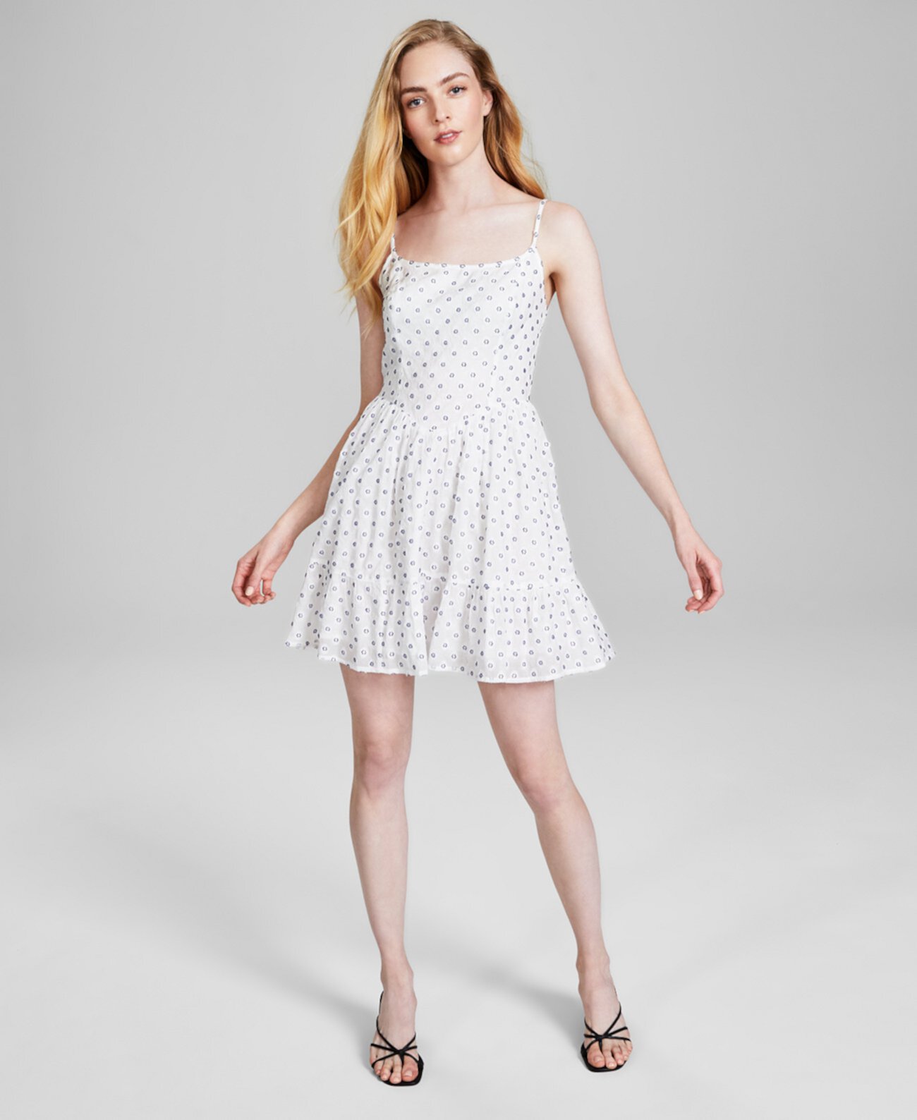 Женское фактурное платье без рукавов, созданное для Macy's And Now This