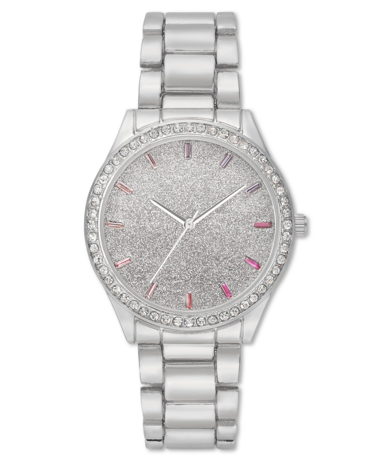 Женские серебристые часы-браслет 36 мм, созданные для Macy's I.N.C. International Concepts