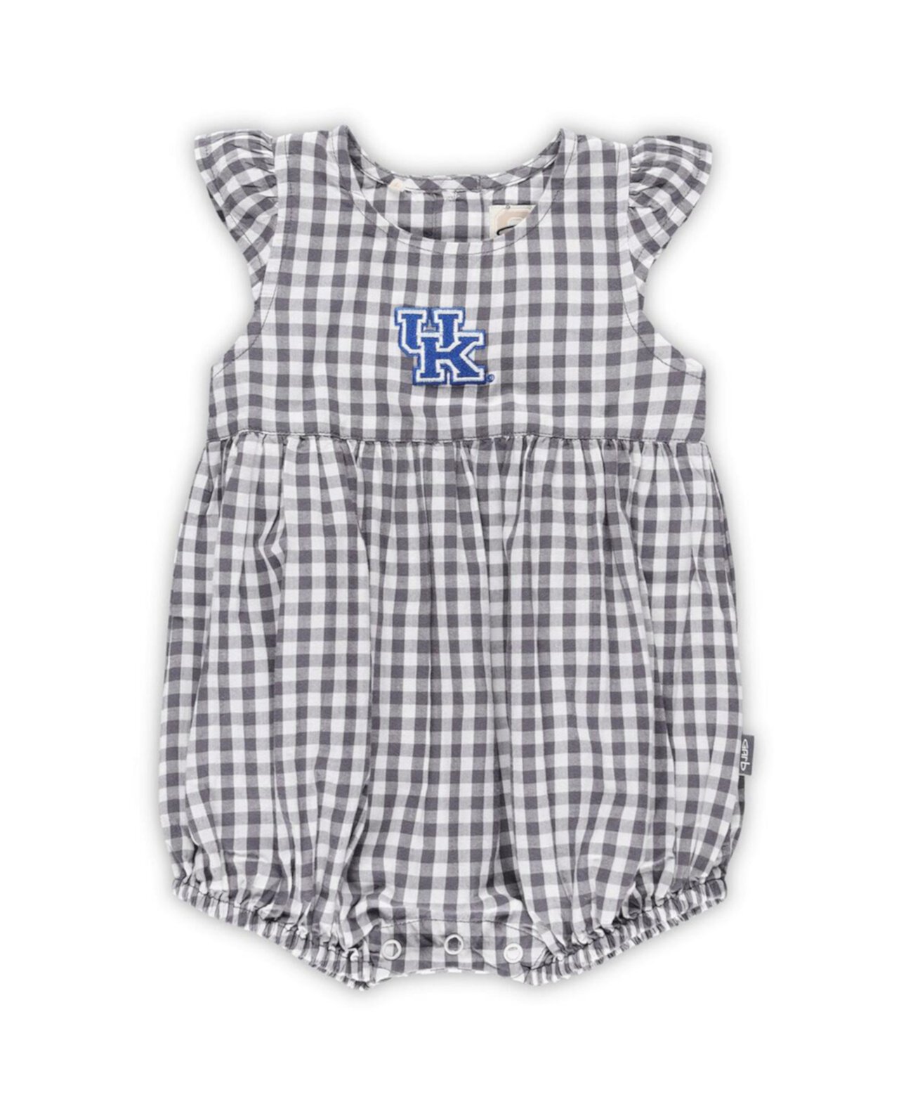 Детские боди Garb Cara Woven Gingham с рюшами Кентукки Уайлдкатс Garb