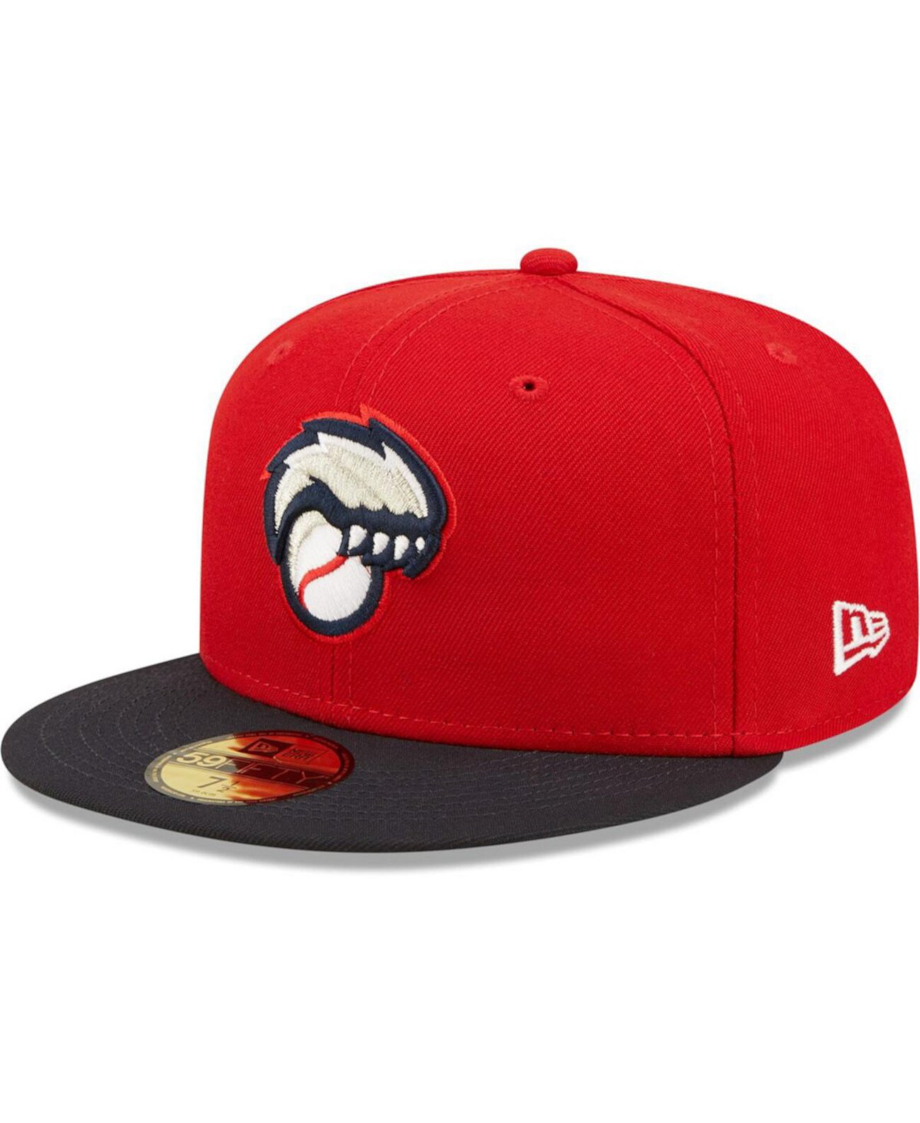 Мужская красная приталенная шляпа New Hampshire Fisher Cats Authentic Collection Team Alternate 59FIFTY New Era