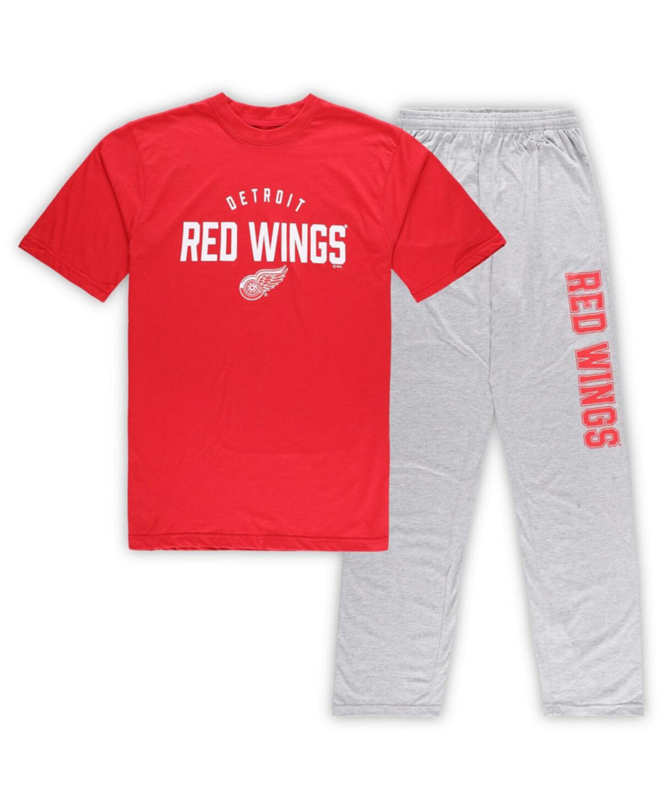 Мужская Пижама Profile Detroit Red Wings Красный, Серый Profile