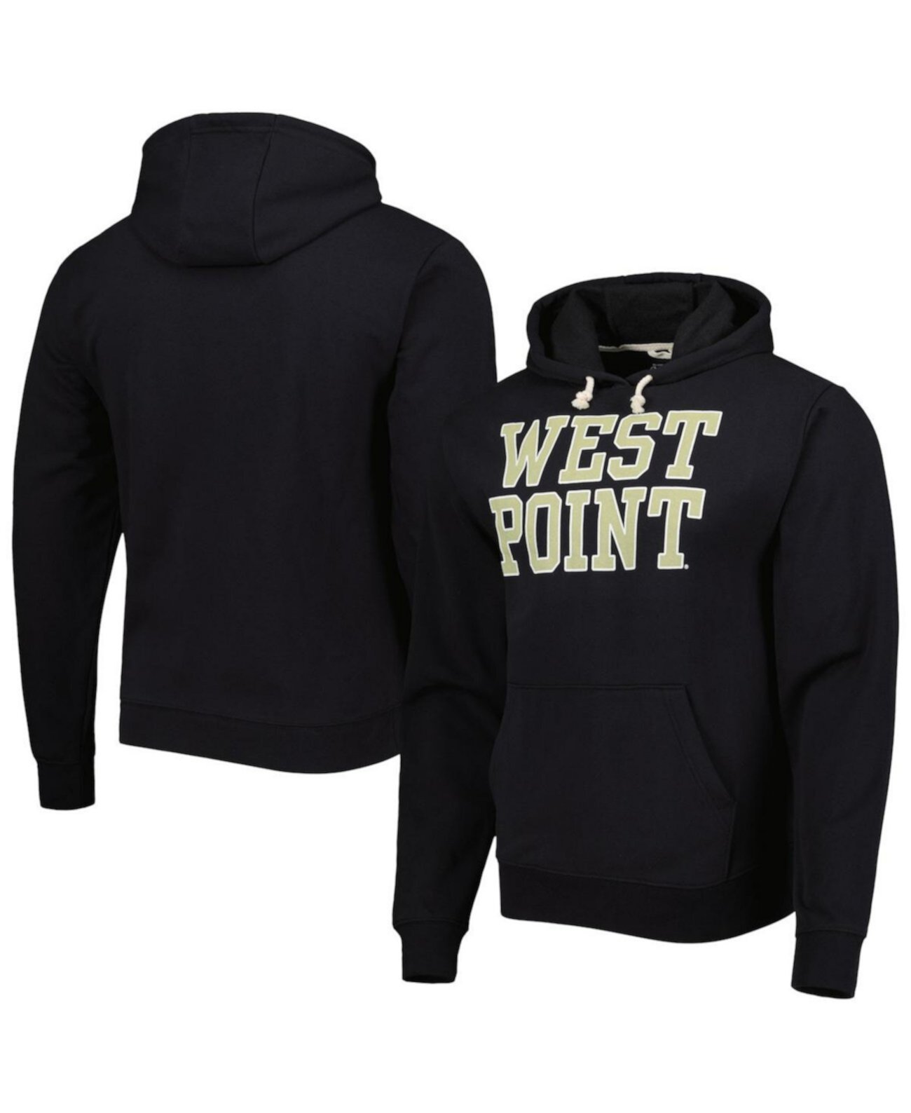Мужской черный армейский флисовый пуловер с капюшоном Black Knights Local Essential League Collegiate Wear