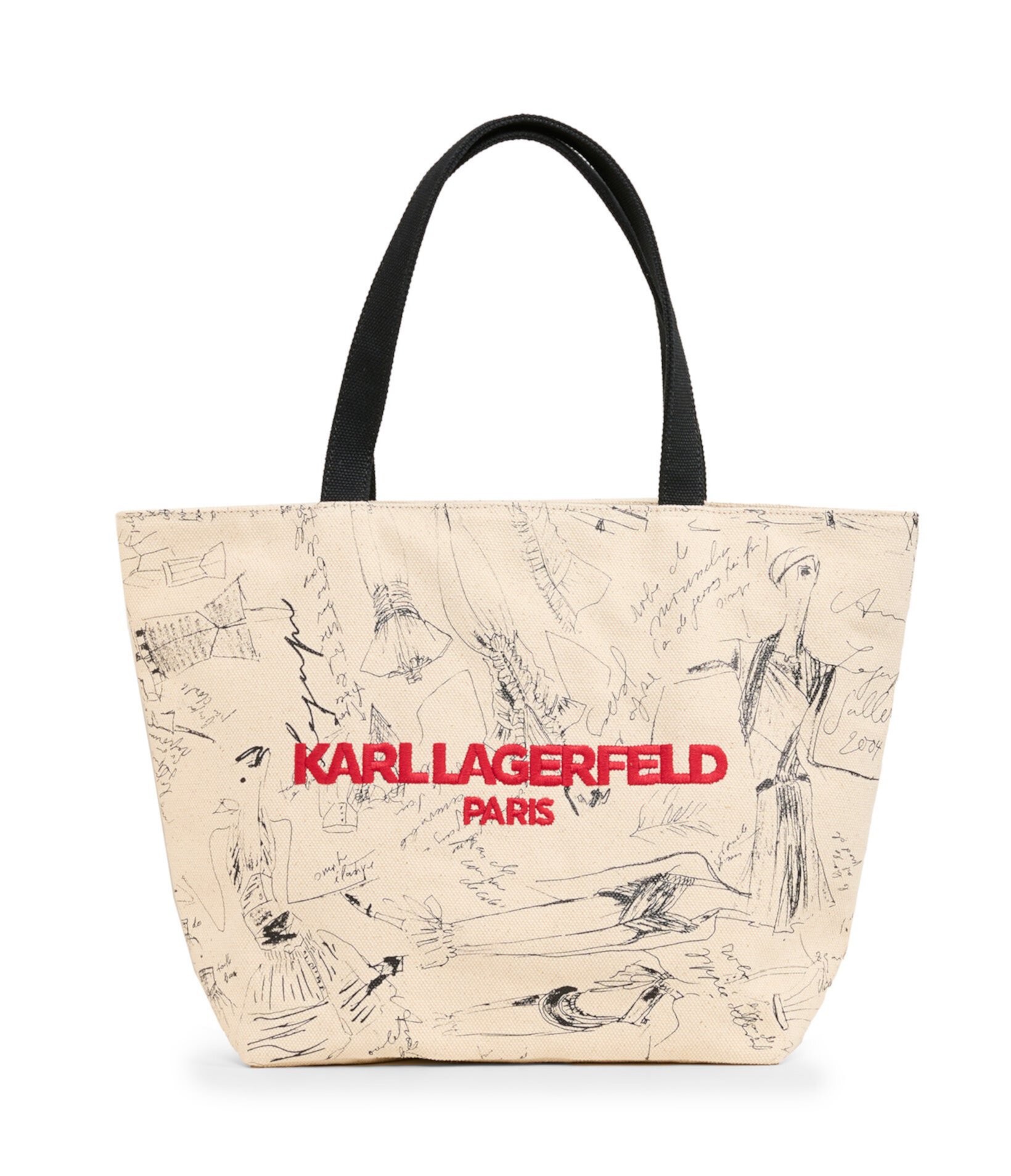 Женская Сумка-Тот Карл Лагерфельд Париж из Хлопка Karl Lagerfeld Paris