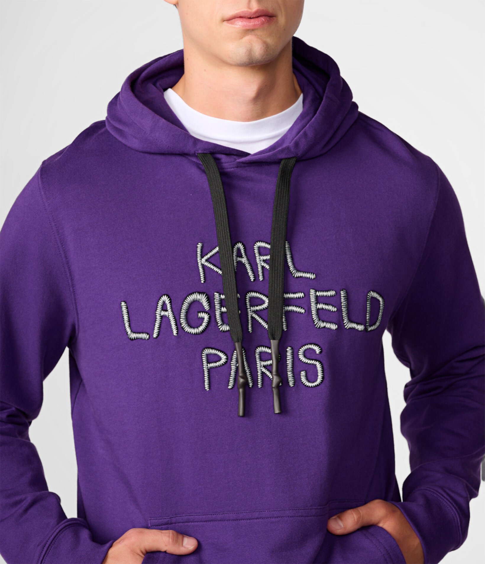 ХУДИ KARL LAGERFELD WHIP STITCH Karl Lagerfeld Paris