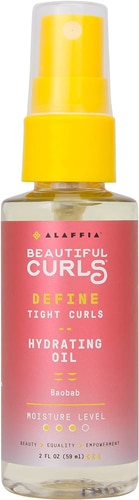 Beautiful Curls — Увлажняющее масло Curl Define, 2 жидких унции Alaffia