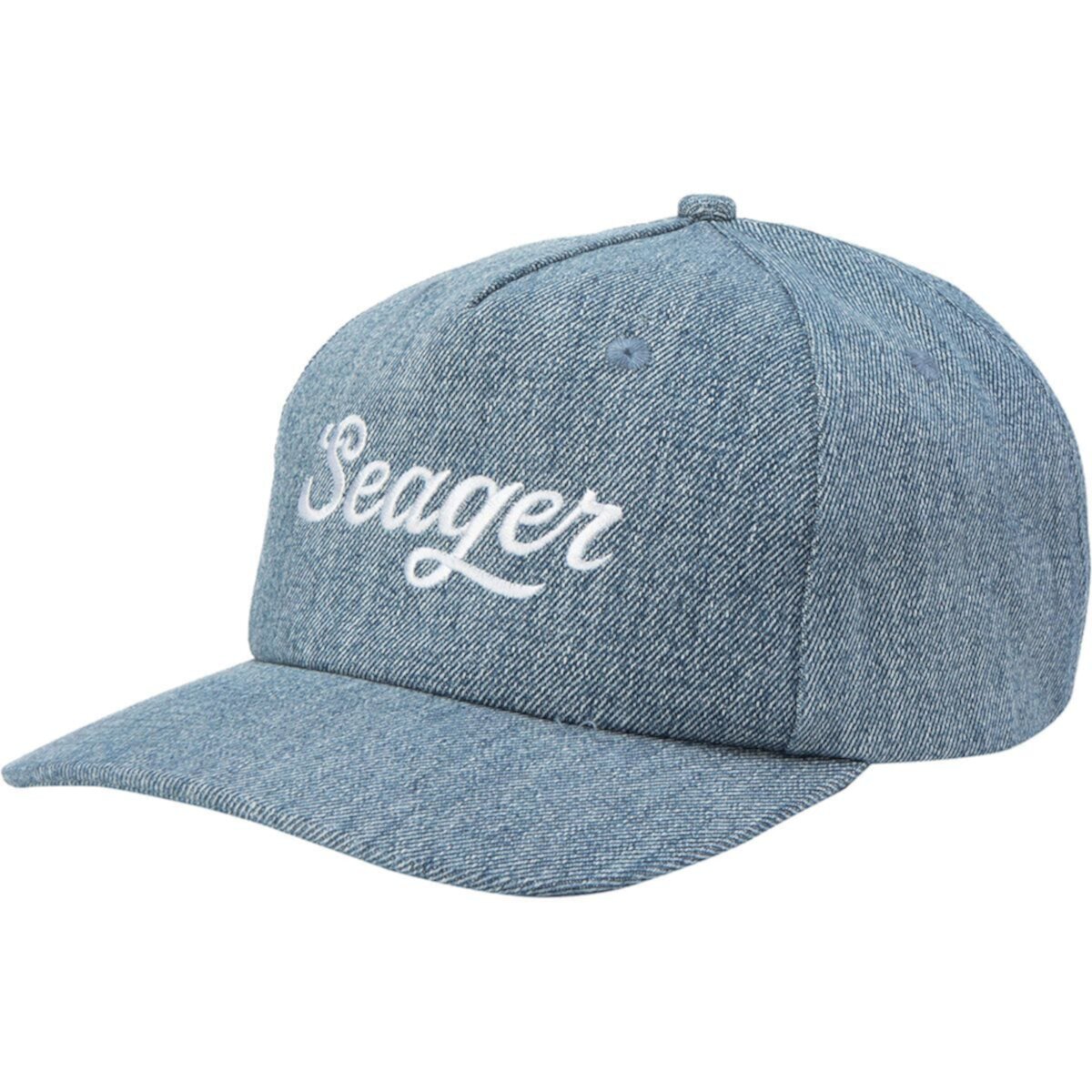 Большая джинсовая шляпа Snapback Seager Co.