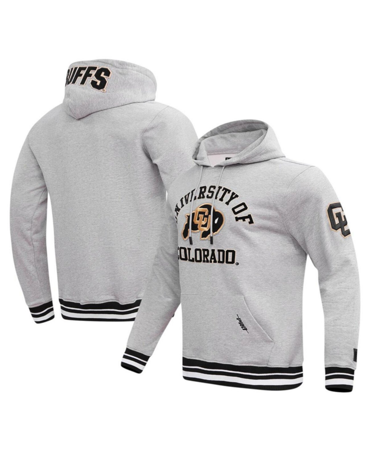 Мужской Пуловер Pro Standard Colorado Buffaloes Classic Stacked Logo Pro Standard