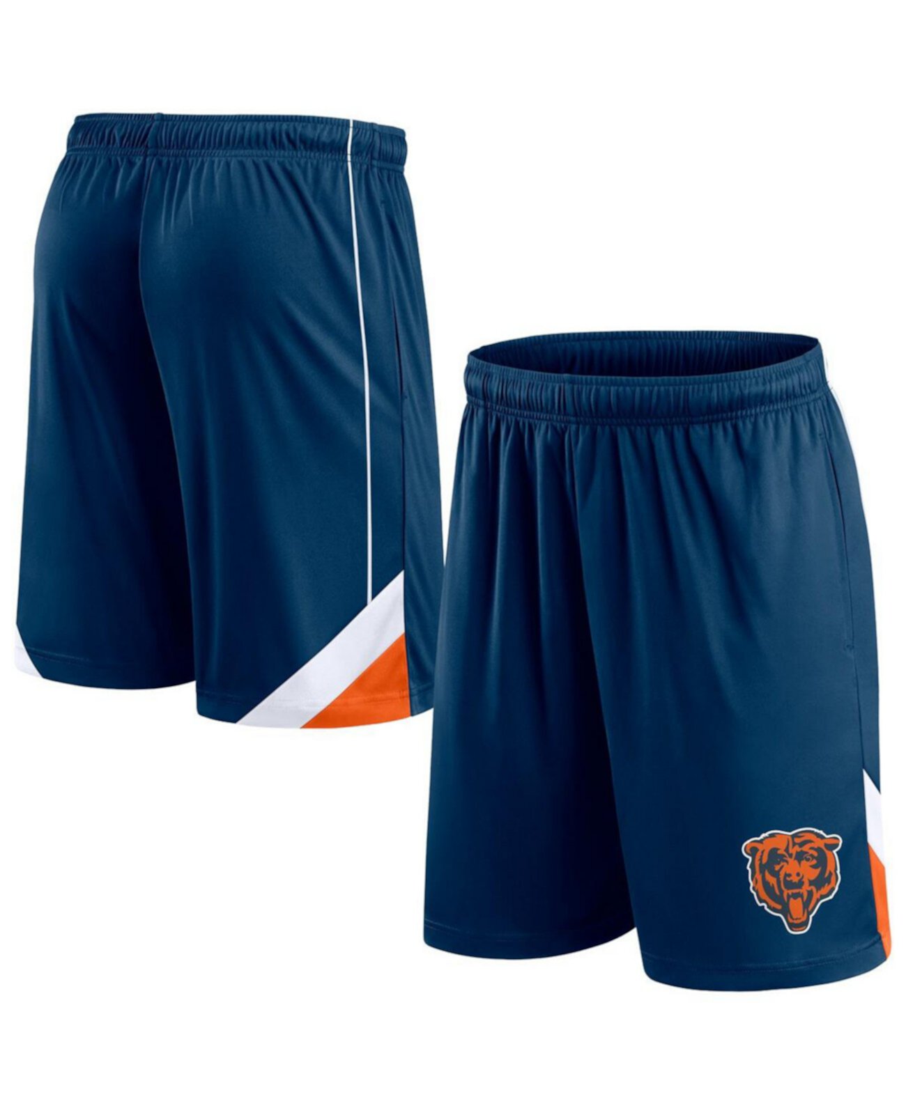 Мужские темно-синие шорты Chicago Bears Big and Tall Interlock Fanatics