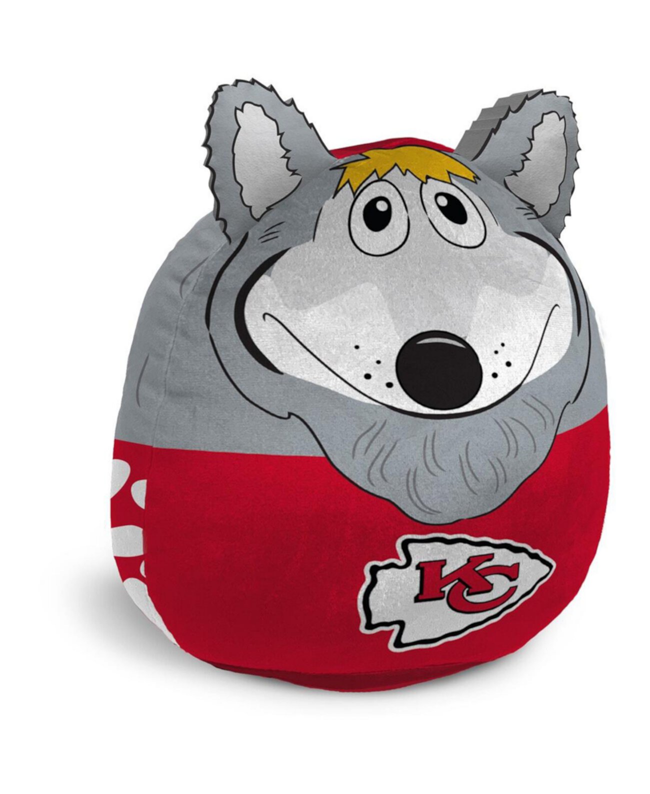 Плюшевая подушка-талисман Pegasus Kansas City Chiefs с особенностями Pegasus Home Fashions