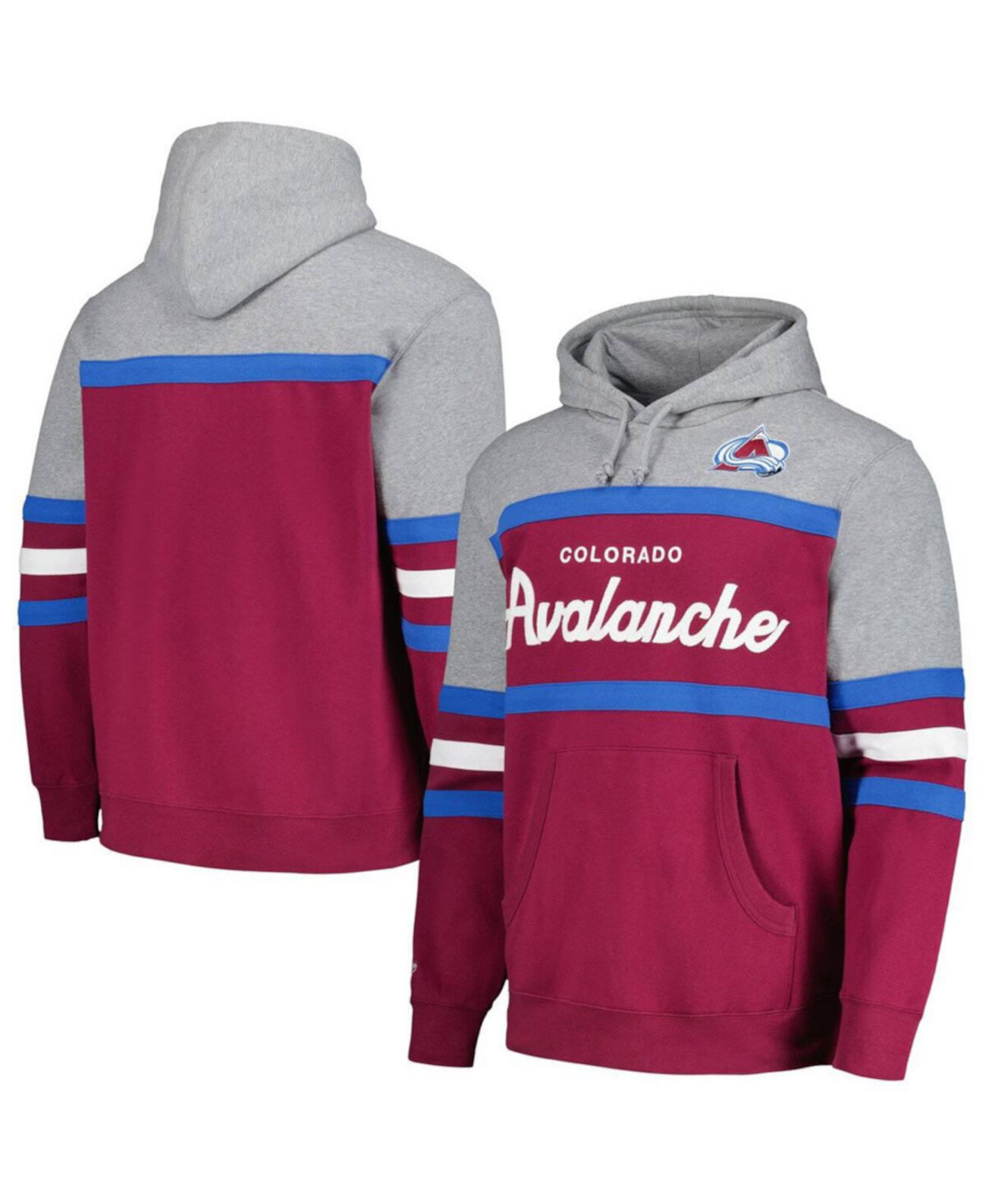 Мужской Пуловер Mitchell & Ness Colorado Avalanche Mitchell & Ness