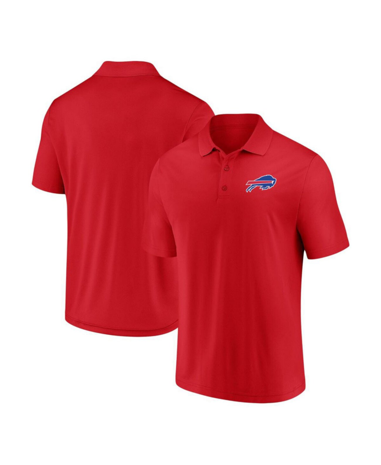 Мужская красная рубашка-поло Buffalo Bills Component Fanatics