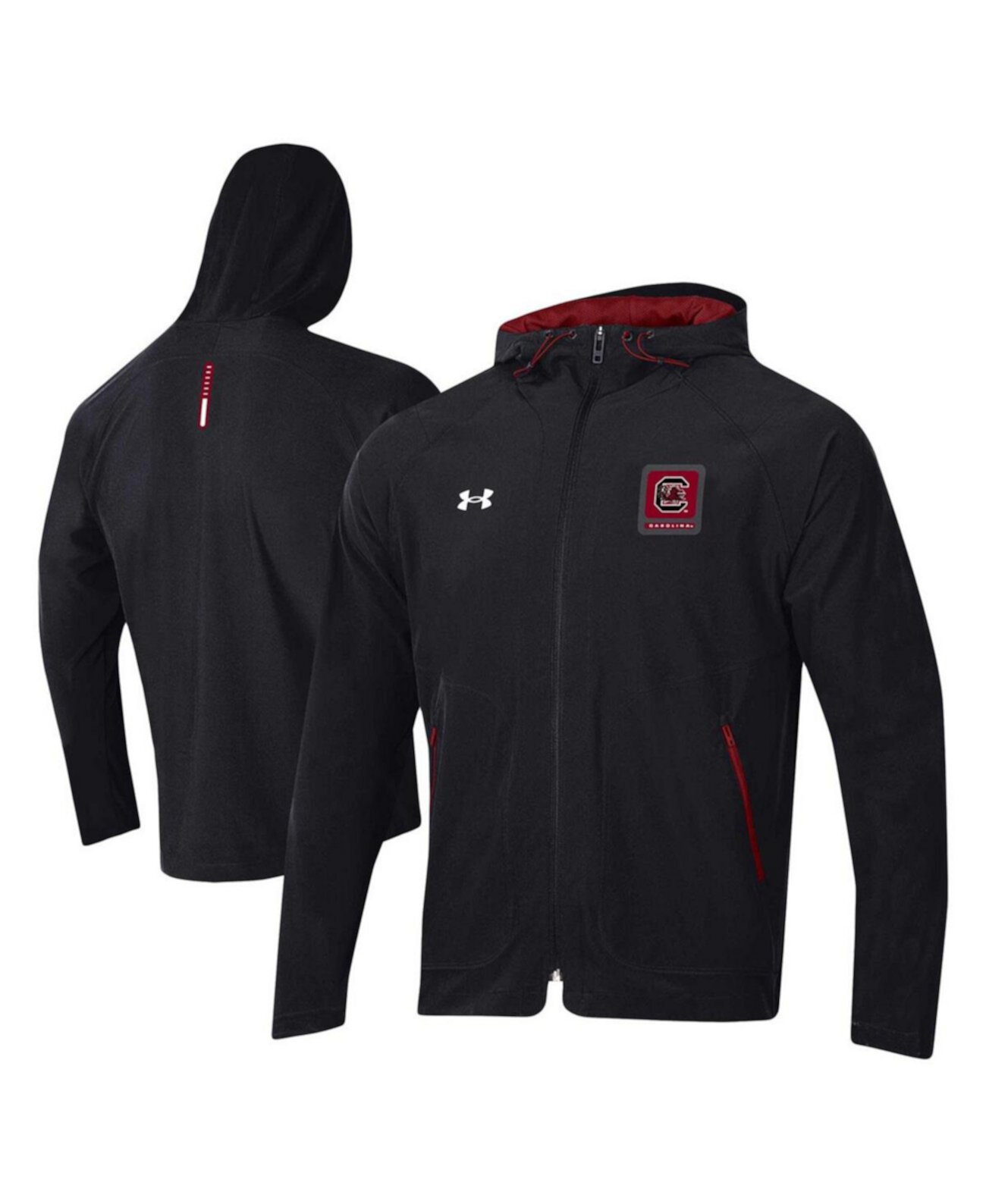 Мужская Куртка Under Armour South Carolina Gamecocks Unstoppable Raglan Full-Zip Under Armour