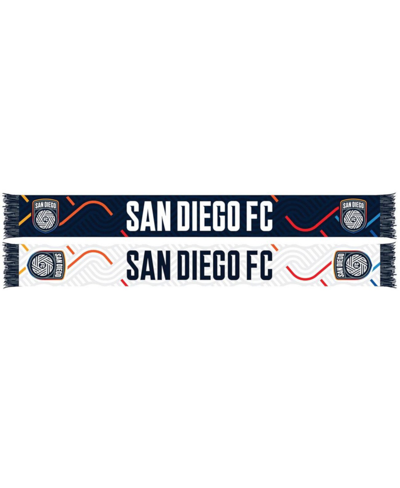 Мужской и женский синий летний шарф San Diego FC Community Colors Ruffneck Scarves