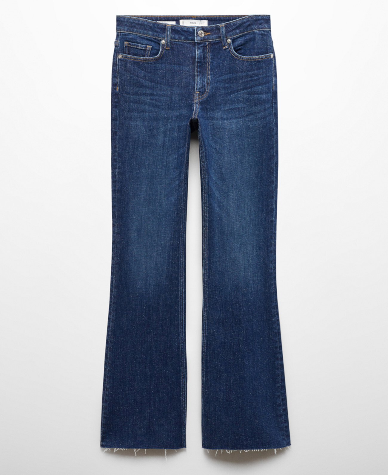 Женские расклешенные джинсы средней посадки MANGO