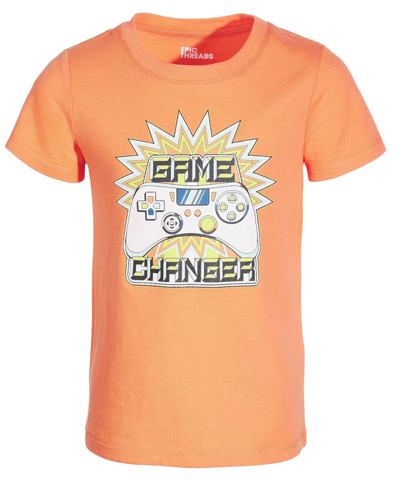 Футболка с рисунком Little Boys Game Changer, созданная для Macy's Epic Threads