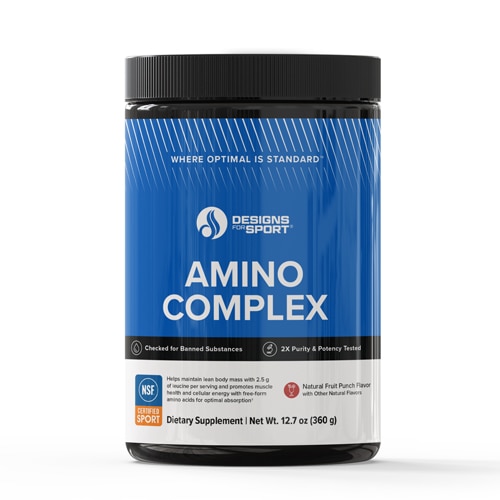 Amino Complex - NSF Certified for Sport Natural Fruit Punch -- 30 Servings (Порции) Designs for Sport