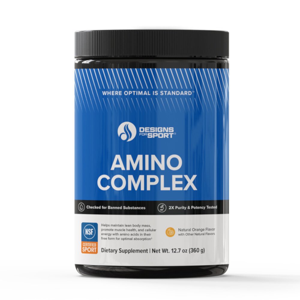 Amino Complex - NSF Certified for Sport Orange -- 30 Servings (Порции) Designs for Sport