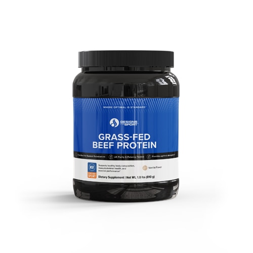 Beef Protein - NSF Certified for Sport Vanilla -- 30 Servings (Порции) Designs for Sport