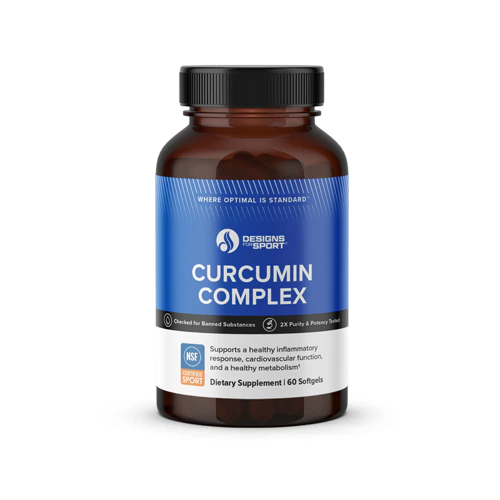 Curcumin Complex -- 60 Softgels Designs for Sport