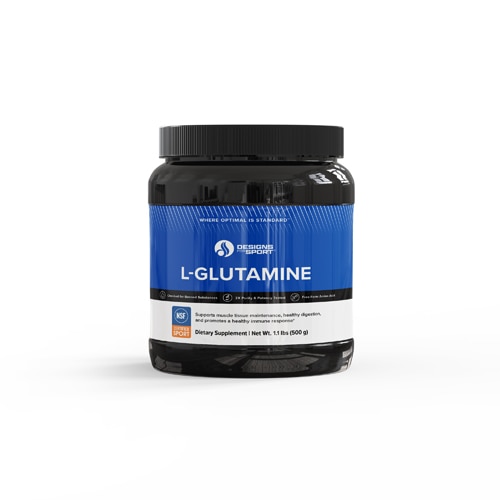 Glutamine Powder (Порошок) - NSF Certified for Sport -- 166 Servings (Порции) Designs for Sport