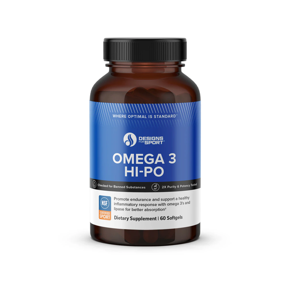 Omega 3 Hi-Po - NSF Certified for Sport -- 60 Softgels (Мягкие капсулы) Designs for Sport