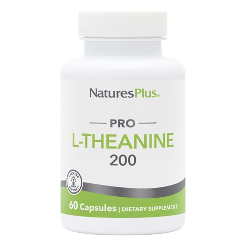 L-Теанин Pro - 200 мг - 60 капсул - NaturesPlus NaturesPlus