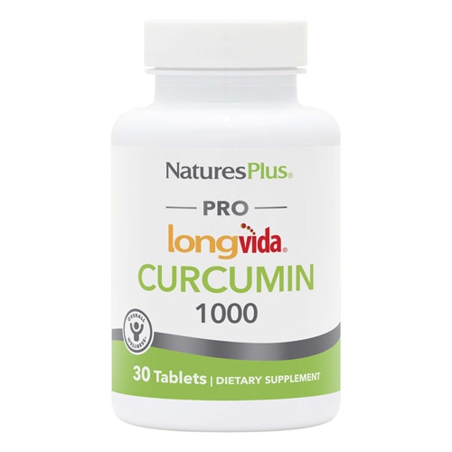 Pro Longvida Curcumin -- 1000 mg - 30 Tablets (Таблетки) NaturesPlus