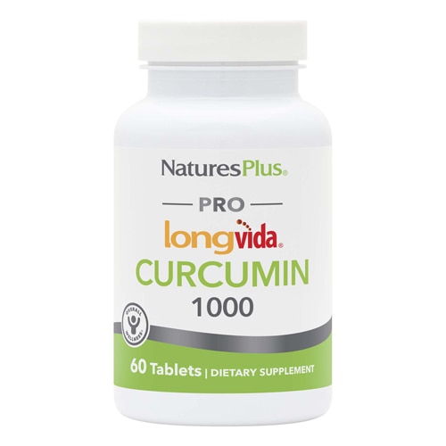 Pro Longvida Curcumin -- 1000 mg - 60 Tablets (Таблетки) NaturesPlus