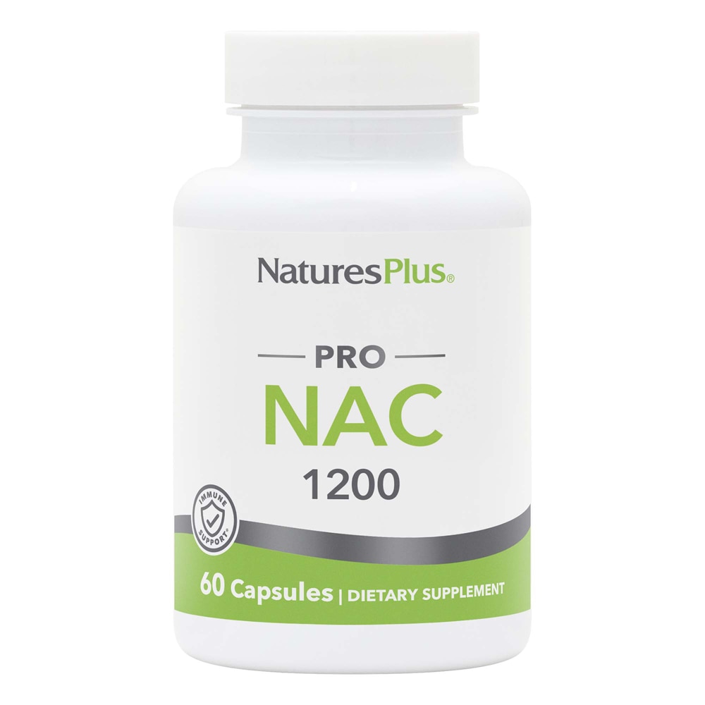Pro NAC — 1200 мг — 60 капсул NaturesPlus