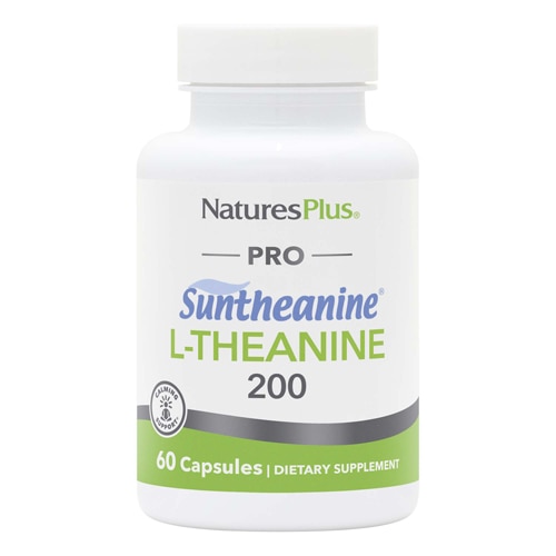 Pro Suntheanine L-Теанин — 200 мг — 60 капсул NaturesPlus