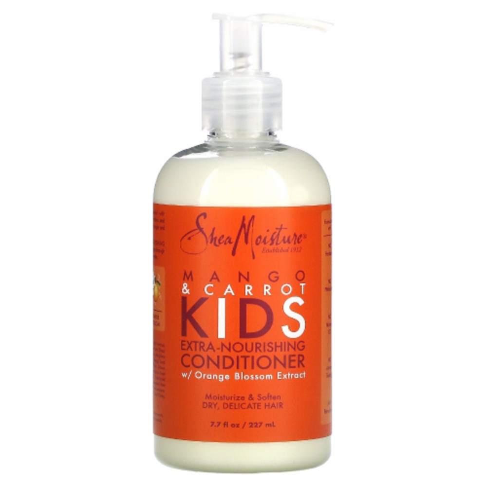 Детский кондиционер для волос SheaMoisture Kids Hair Conditioner Extra-Nourishing Mango & Carrot -- 8 fl oz SheaMoisture