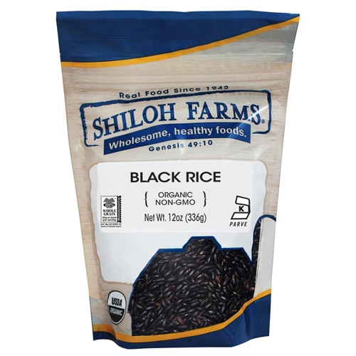 Органический черный рис — 12 унций Shiloh Farms